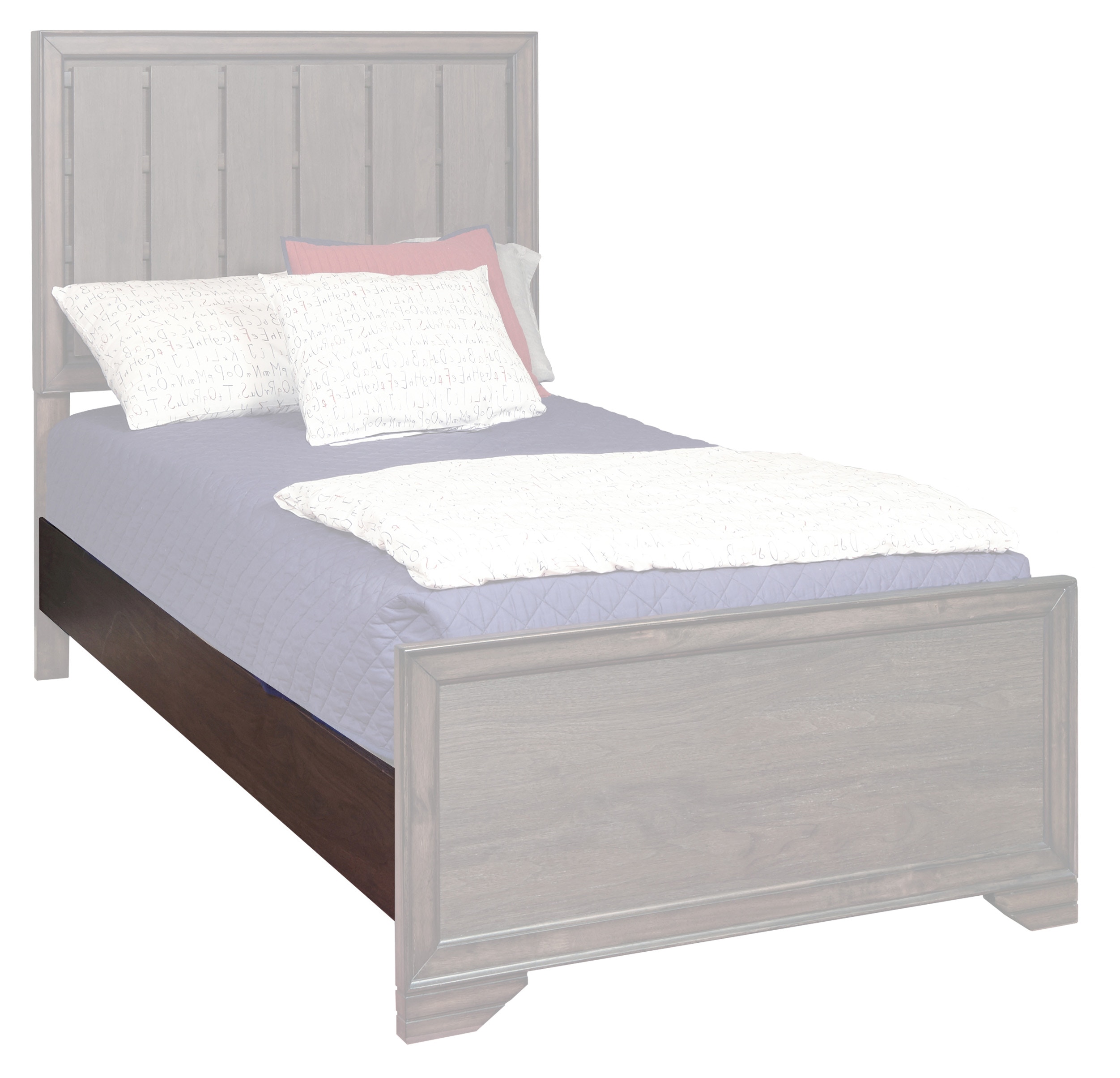 Samuel Lawrence Youth Bedroom Granite Falls Twin Panel Bed S462 