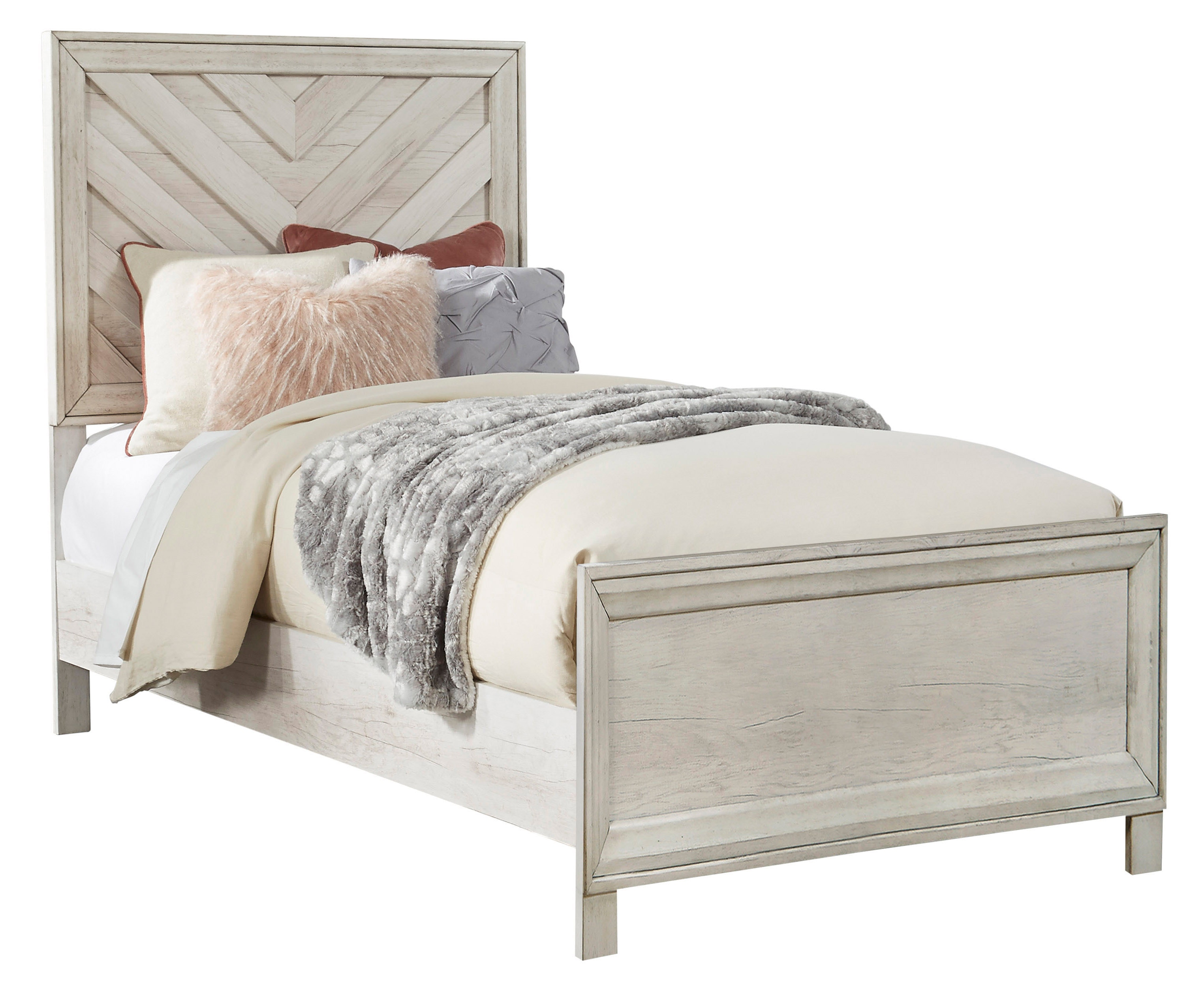 Samuel Lawrence Youth Bedroom Riverwood Twin Panel Bed S466-BR-K13 