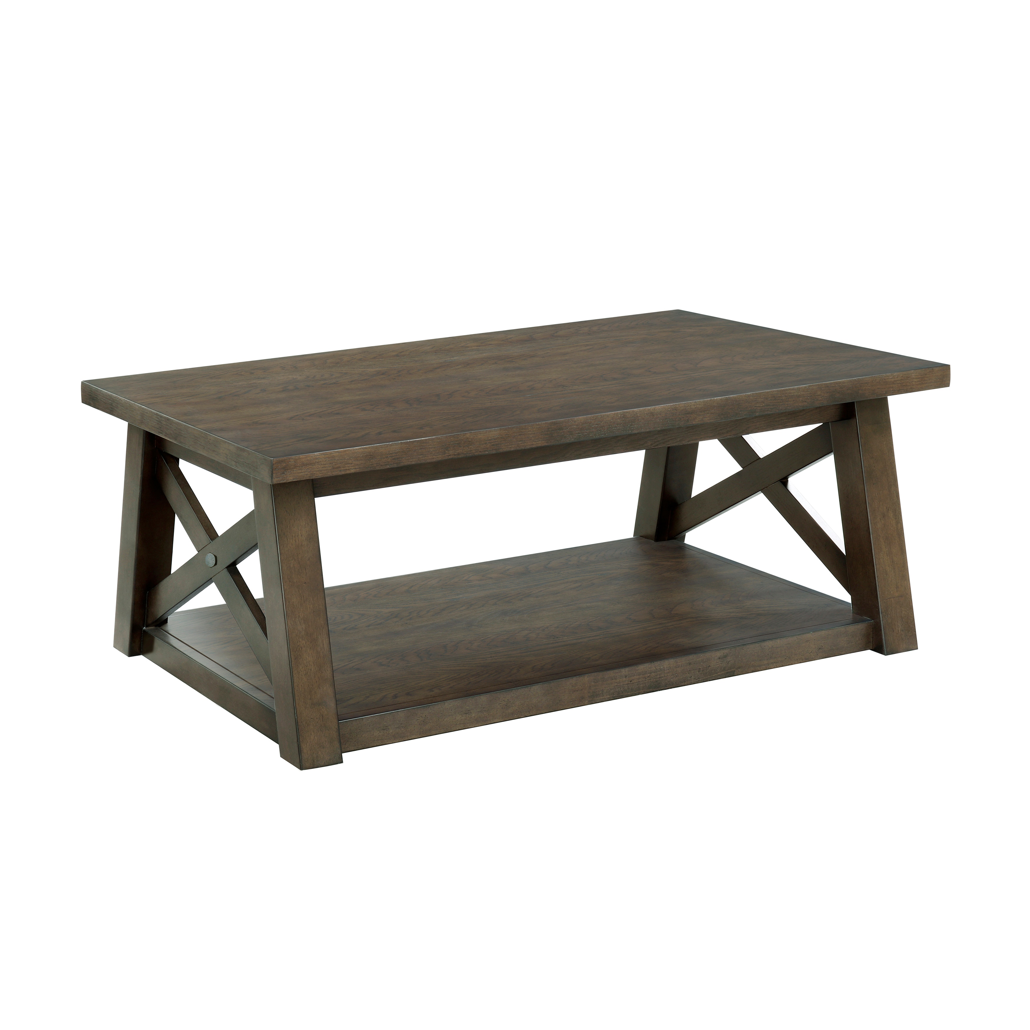 Drew & Jonathan Home Living Room Denman Rectangular Cocktail Table