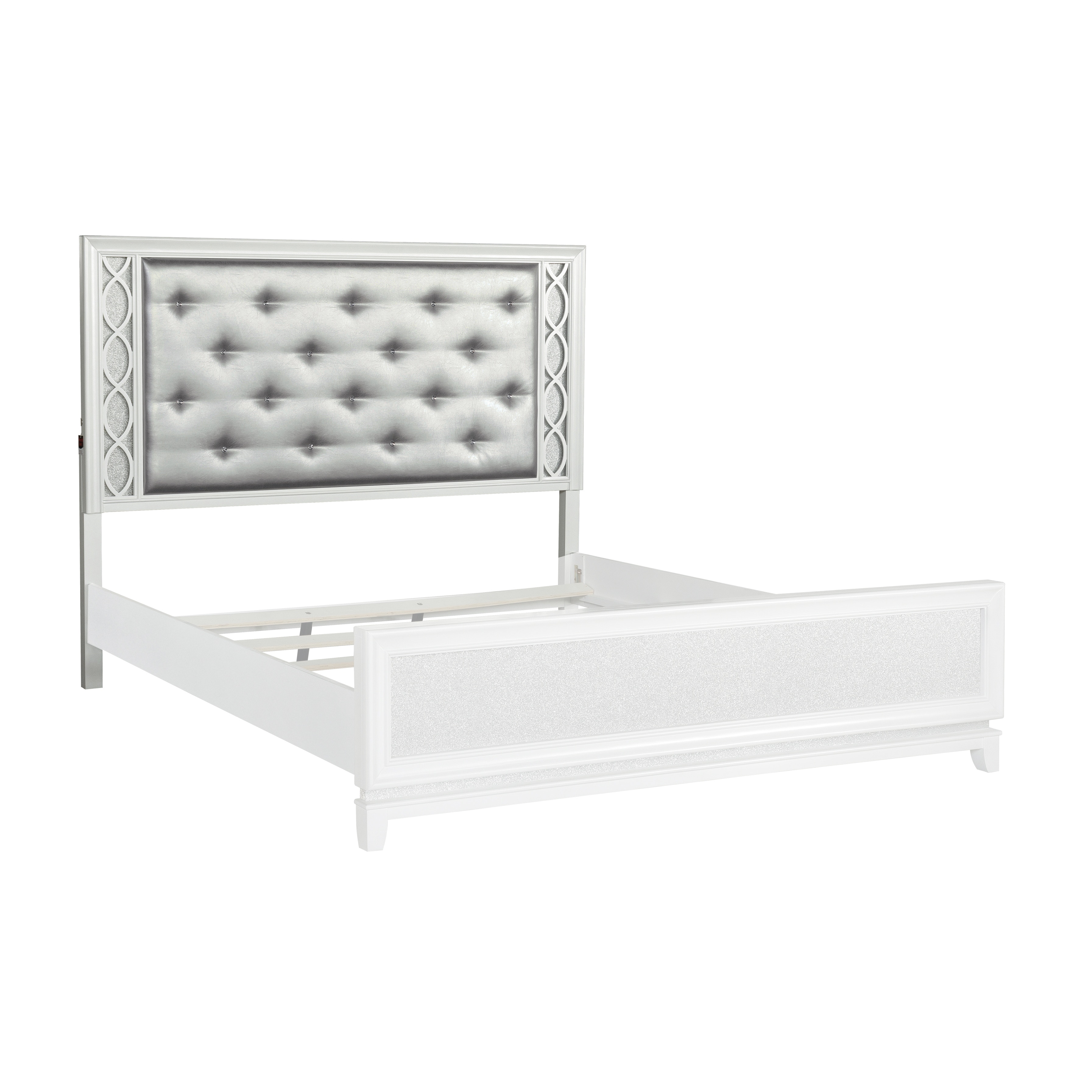 Samuel Lawrence Bedroom Starlight King Upholstered Panel Bed with