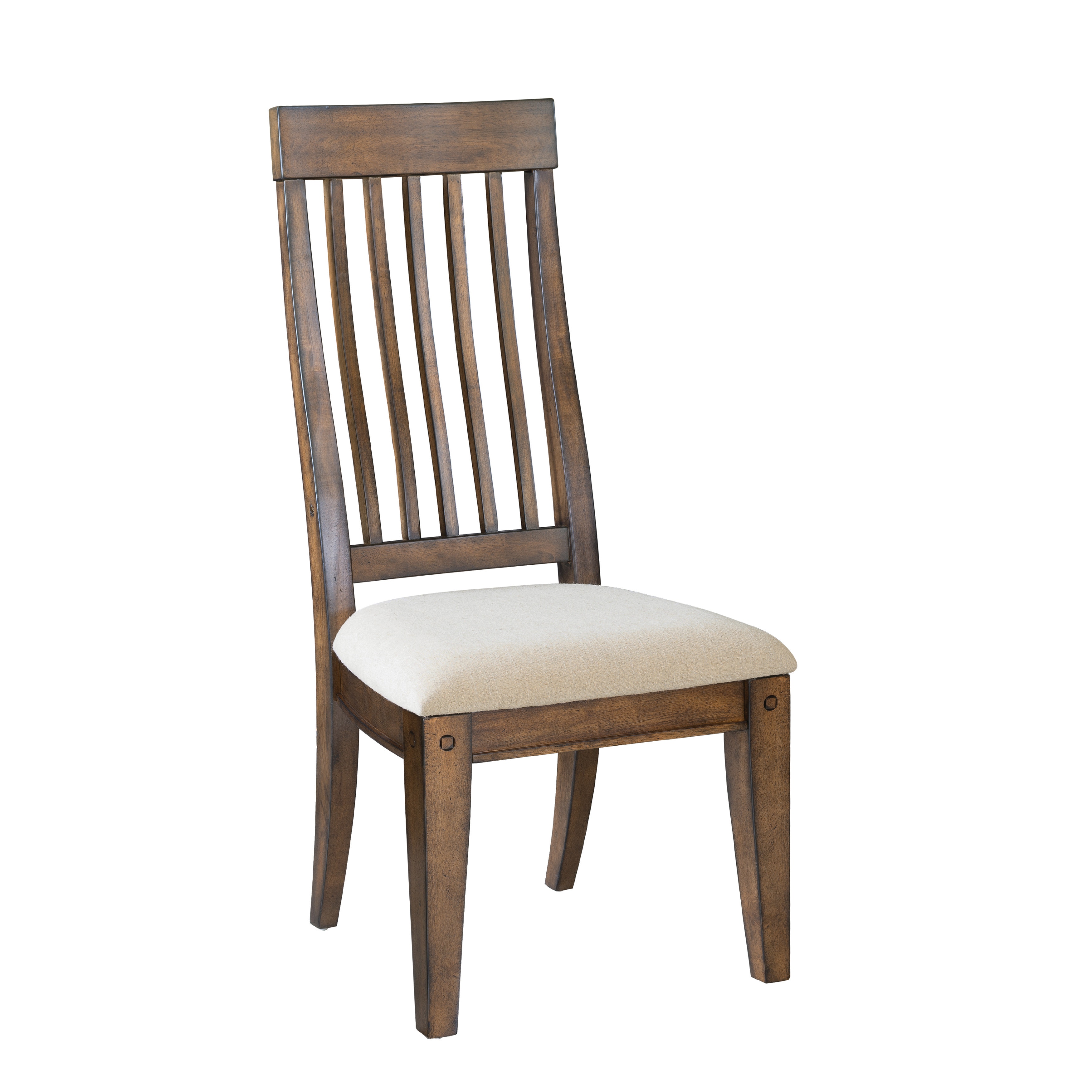 SLF Casual Dining Seneca Dining Side Chair with Upholstered Seat