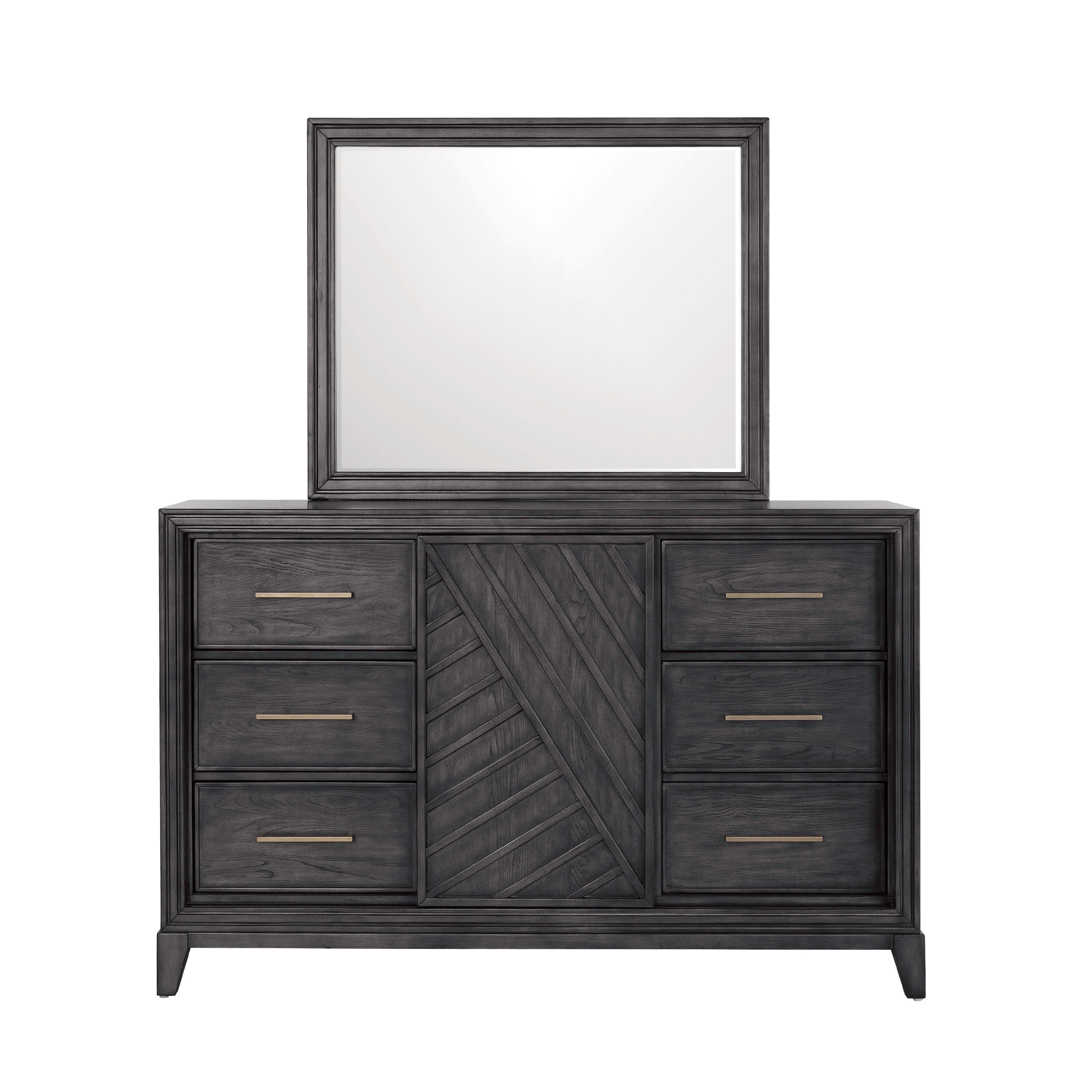 6666　journal standard Furniture SLF Bedroom Lenox 6-Drawer Sliding Door Dresser with Storage