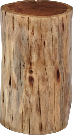 Jofran Global Archive Hardwood Stump Accent Table 1730-12 1730-12