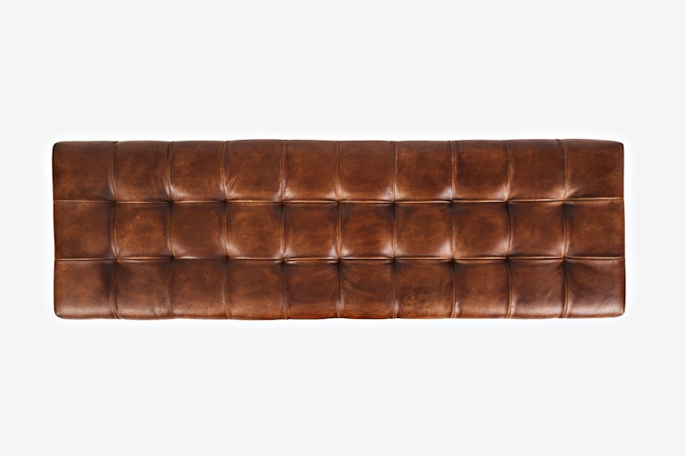 Jofran Saddle Leather Large Ottoman 1730-76 813656357