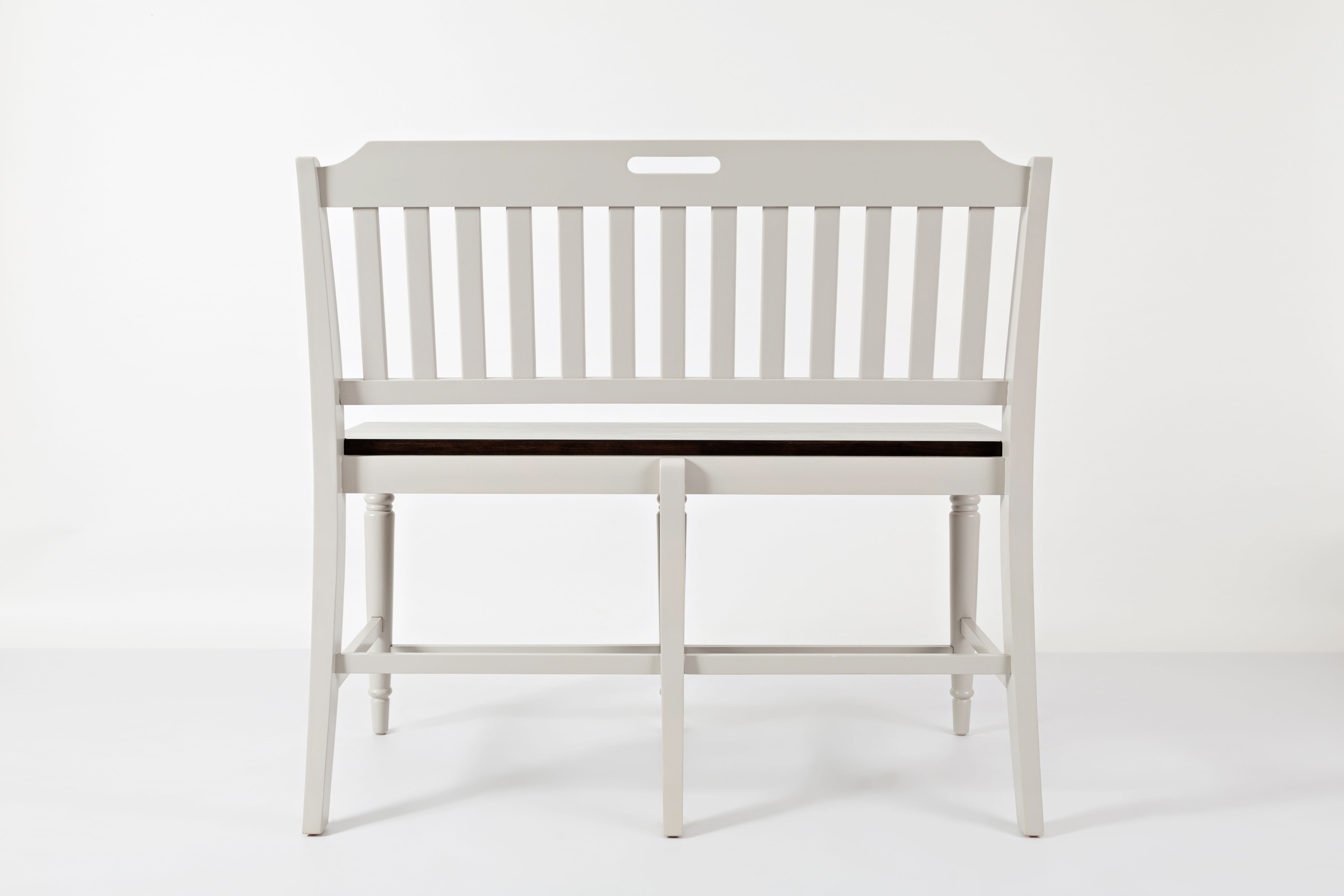 Jofran Dining Room Slatback Counter Height Dining Bench 1771