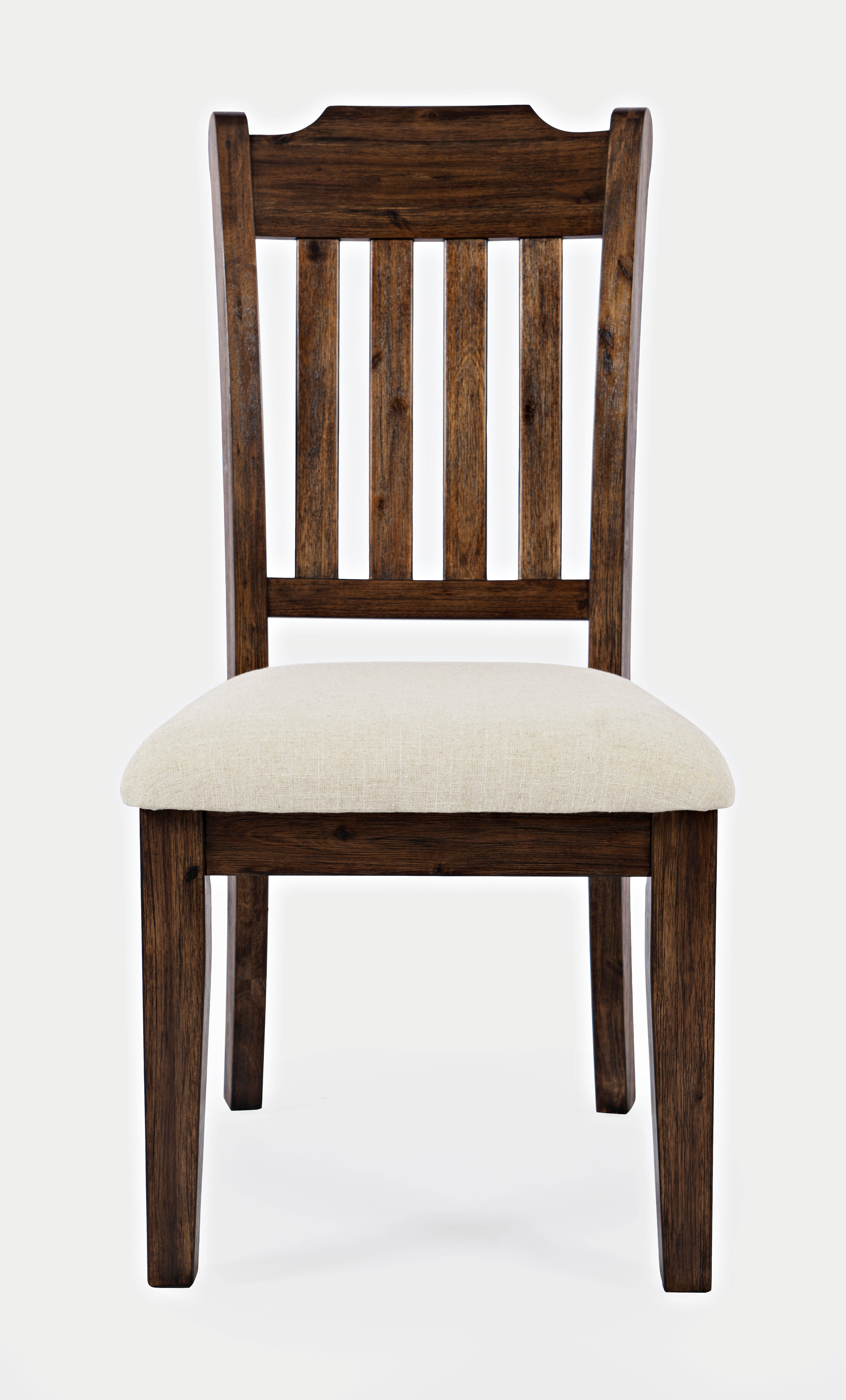 (2/CTN) Casual Jofran 1901-410KD Furniture Dining Kendall Chair - Bakersfield Slatback