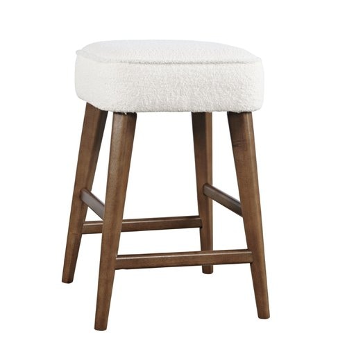 Jofran Wes Walnut Backless Stool -2/Ctn 2271-WESBLWAL