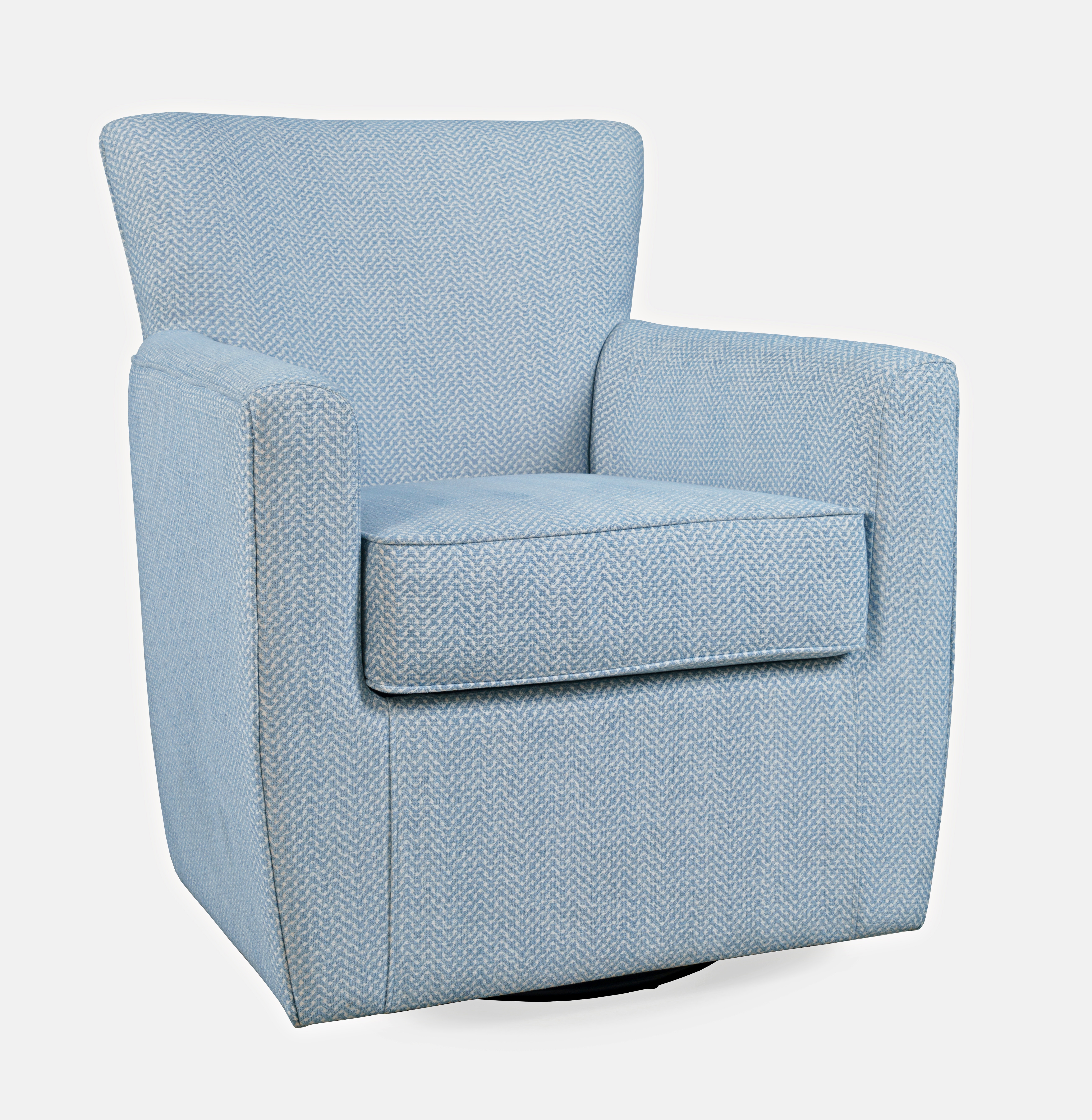 Jofran Harper Swivel Accent Chair - Sky HARPER-SW-SKY