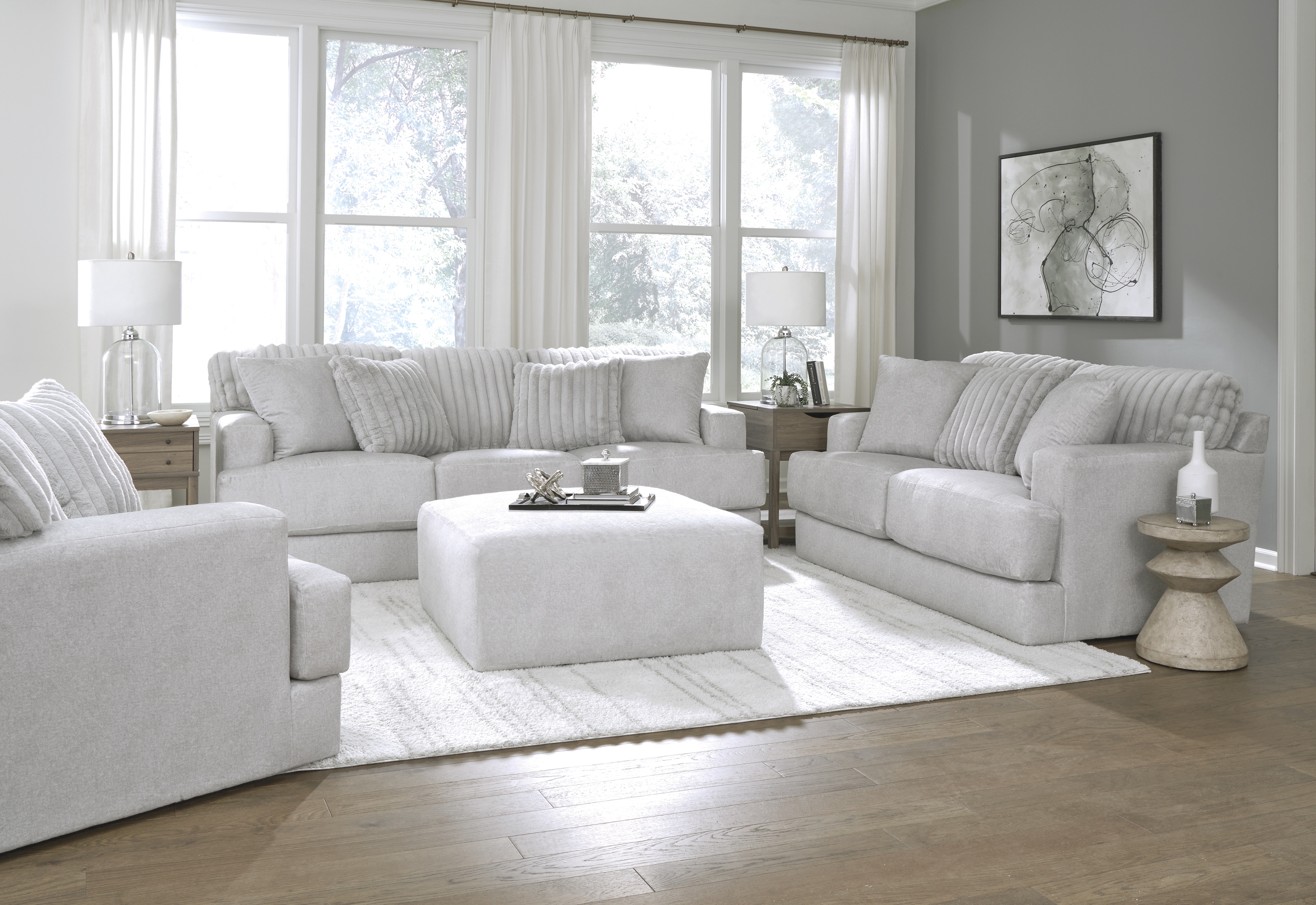 Jackson Furniture Living Room Loveseat 230302-Moonstruck - Kiser Furniture  - Abingdon