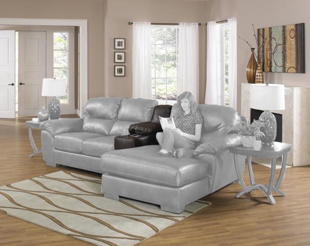 Jackson Furniture Living Room Storage Console with Cupholders 424384 ...