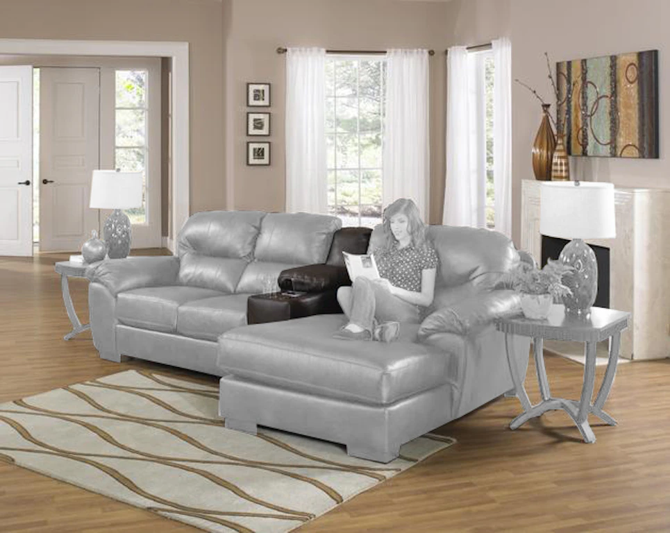 Jackson Furniture Living Room Storage Console with Cupholders 424384 ...