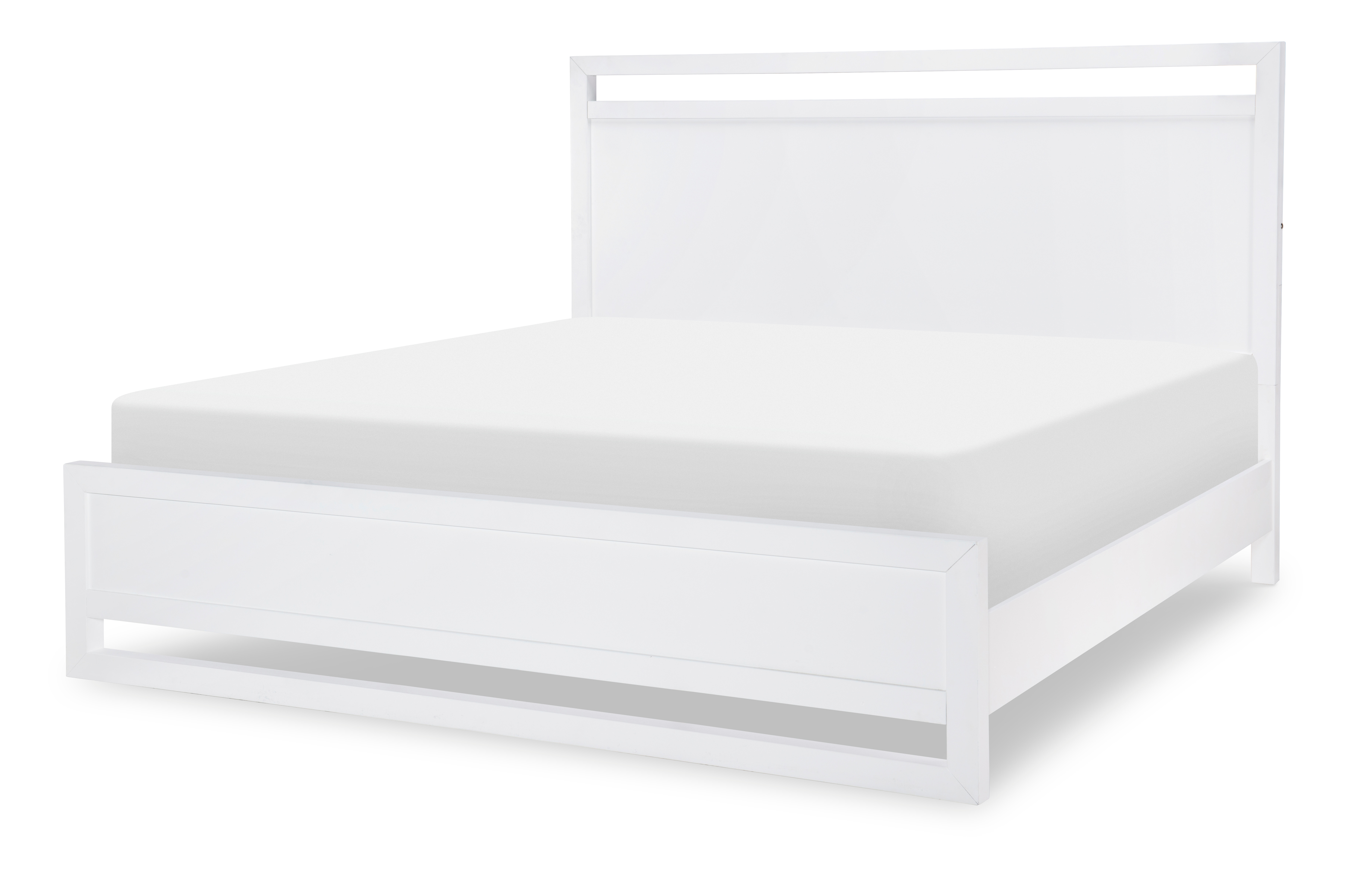 Legacy Classic Kids Summerland White Complete Panel Bed Queen 50 White Finish 1160-4105K