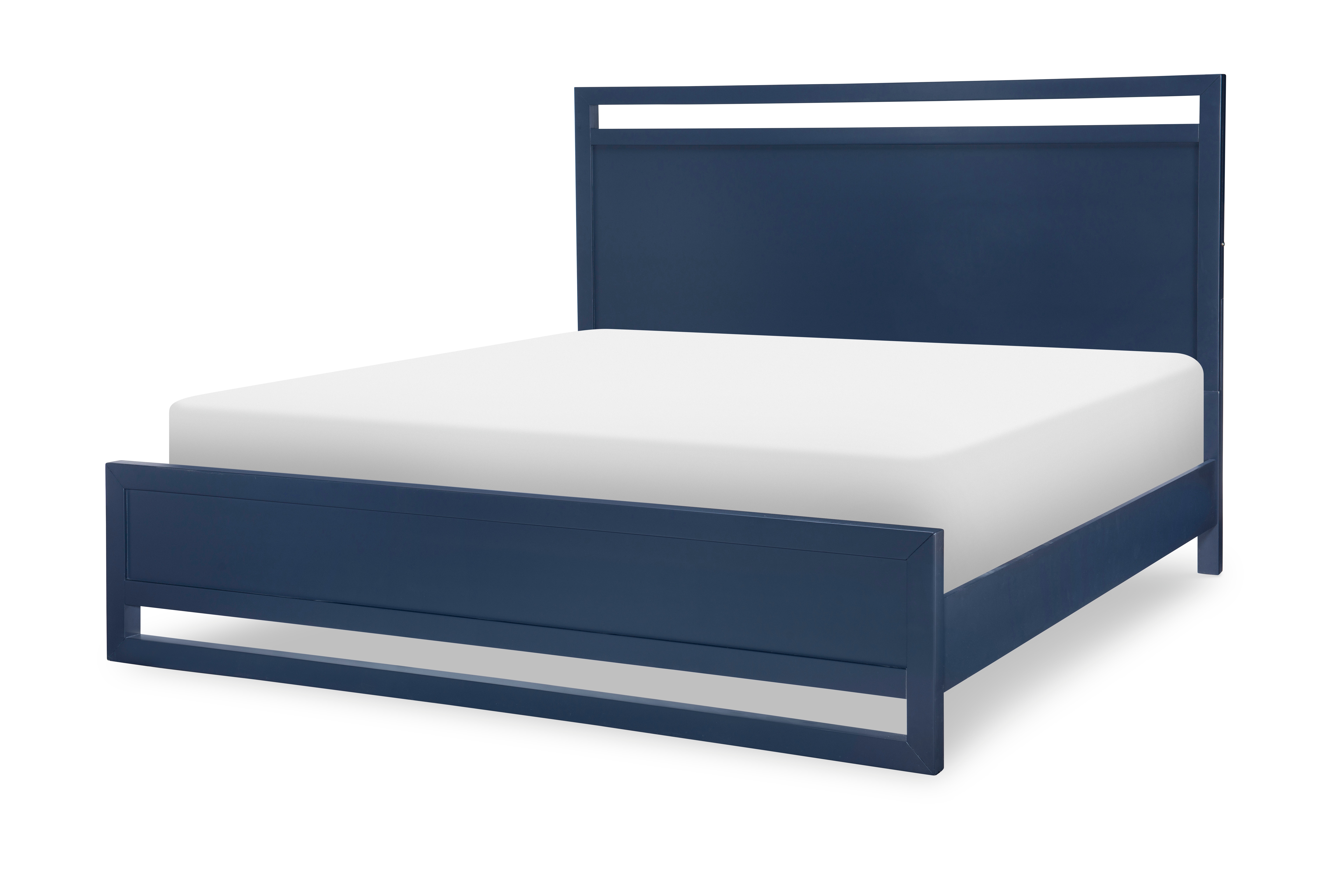 Legacy Classic Kids Summerland Inkwell Complete Panel Bed Queen 50 Blue Finish 1162-4105K