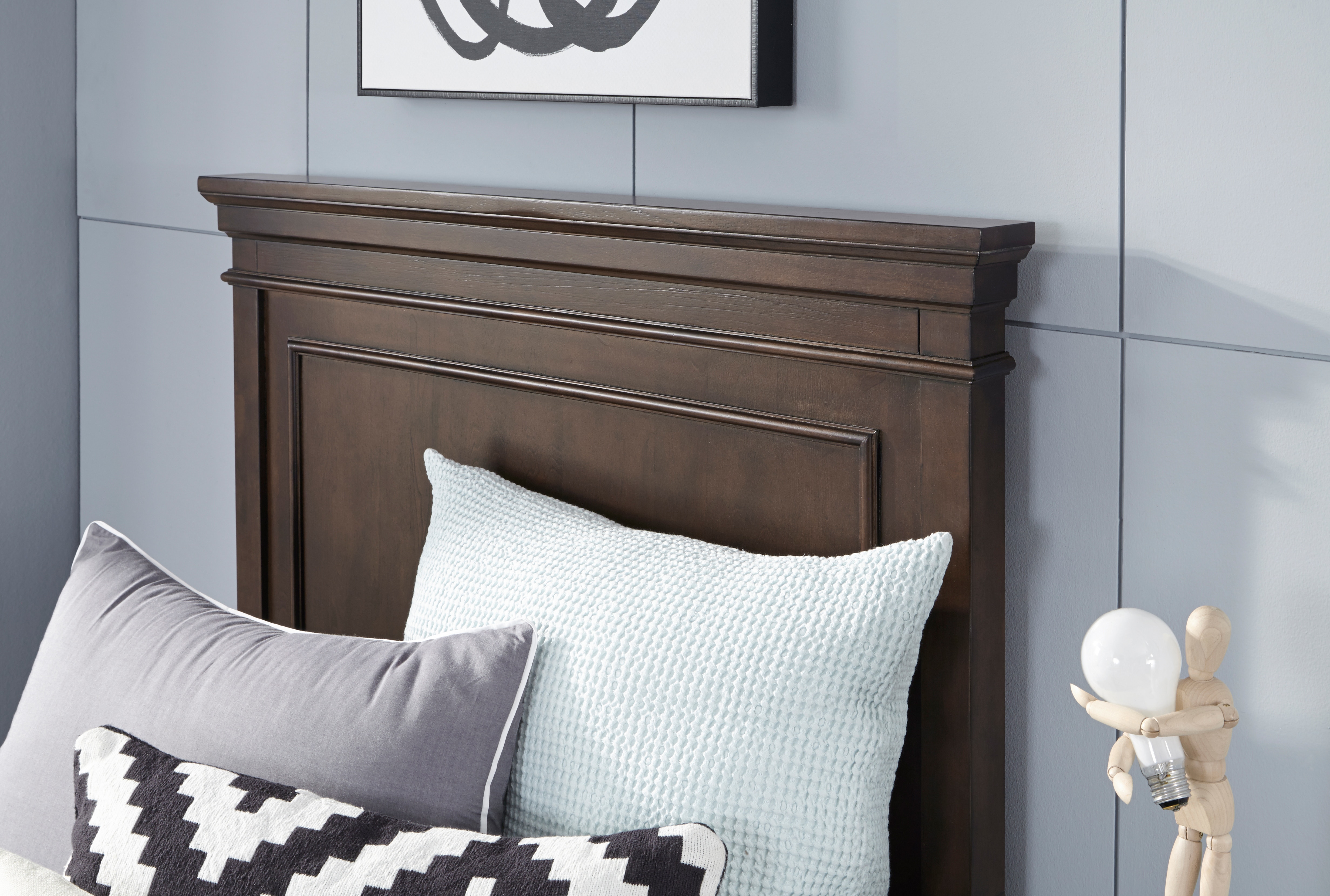 Canterbury Cherry Complete Panel Bed T 33 Cherry Finish QL98144103K