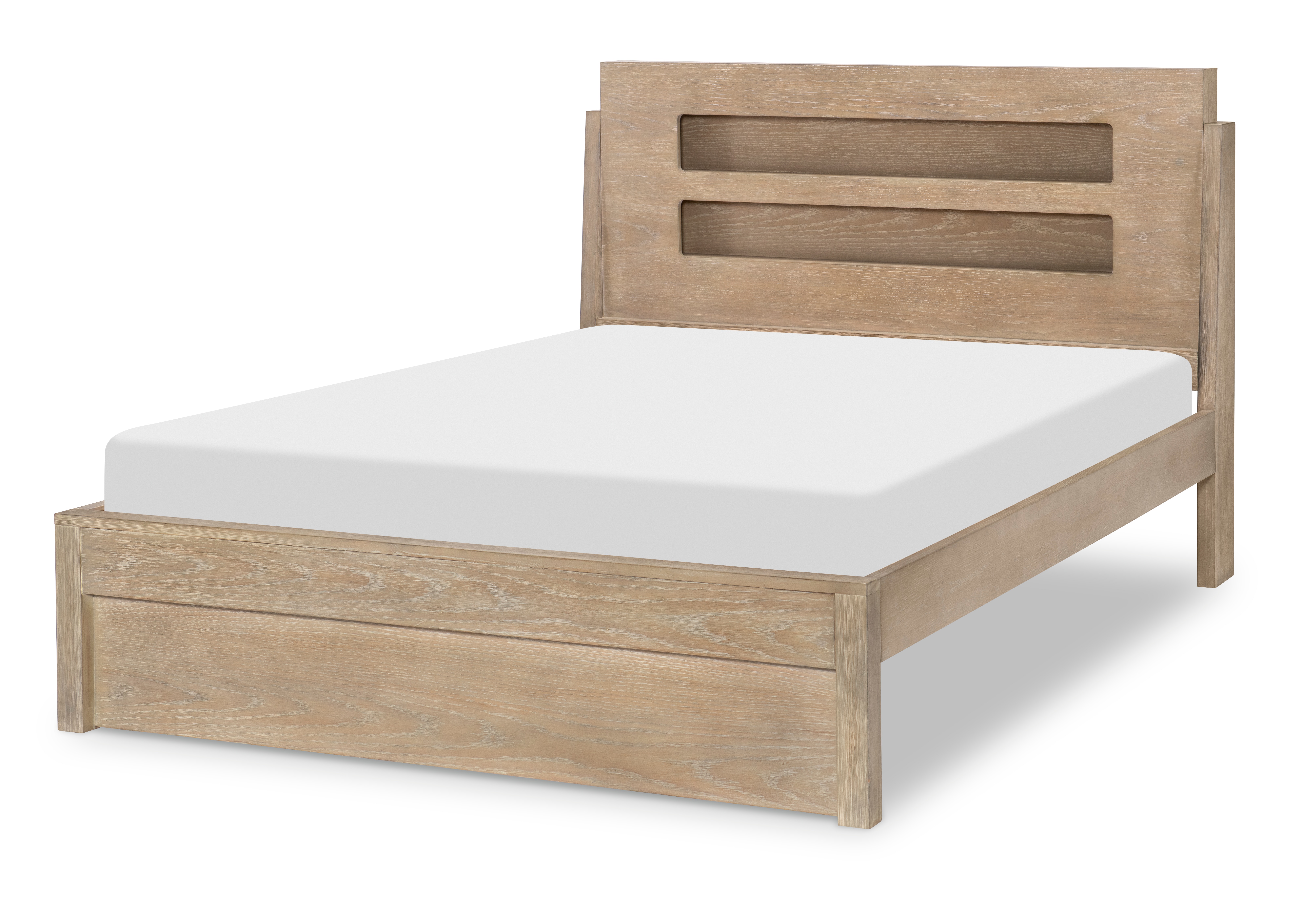 Weathered oak bed discount