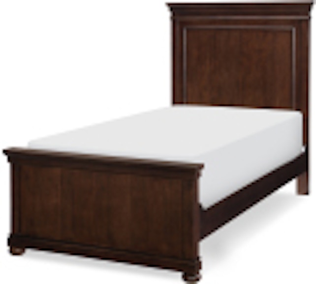 Legacy Classic Kids Canterbury 2.0 Cherry Canterbury 2.0 Warm Cherry Complete Panel Bed Twin 3814-4103K