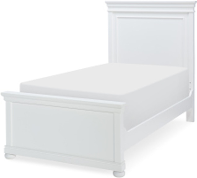 Legacy Classic Kids Canterbury 2.0 White Canterbury 2.0 White Complete Panel Bed Twin 3815-4103K