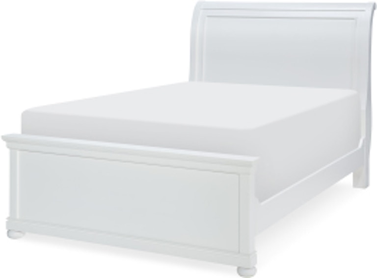 Legacy Classic Kids Canterbury 2.0 White Canterbury 2.0 White Complete Sleigh Bed Full 3815-4304K