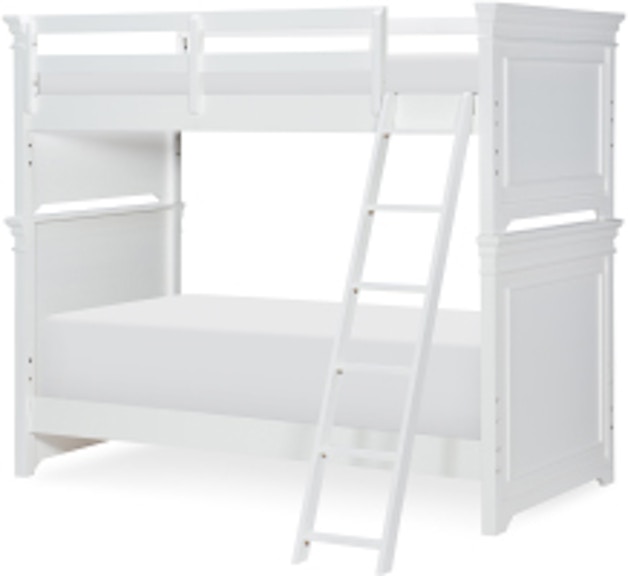 Legacy Classic Kids Canterbury 2.0 White Canterbury 2.0 White Complete Twin Over Twin Bunk 3815-8110K