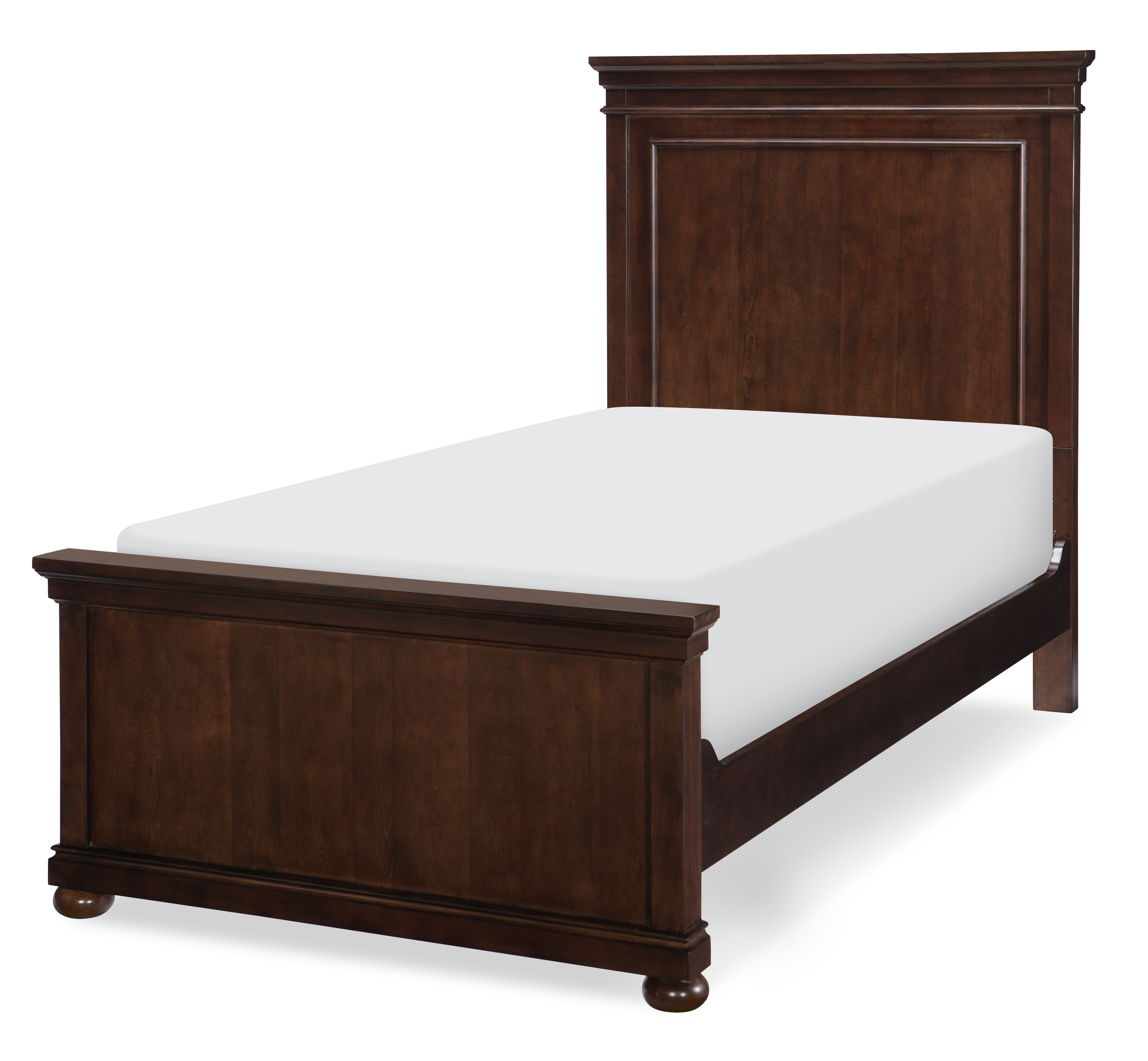 Canterbury Cherry Complete Panel Bed T 33 Cherry Finish