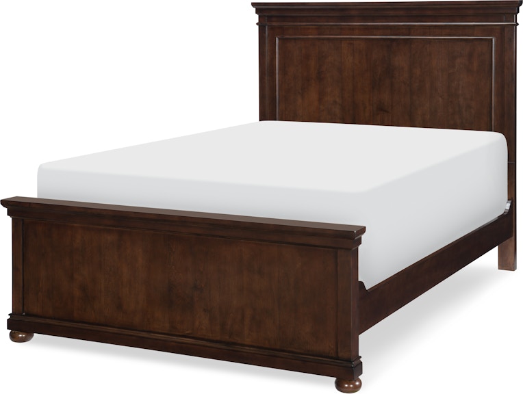 Legacy Classic Kids Canterbury Cherry Canterbury Cherry Complete Panel Bed F 46 Cherry Finish 9814-4104K