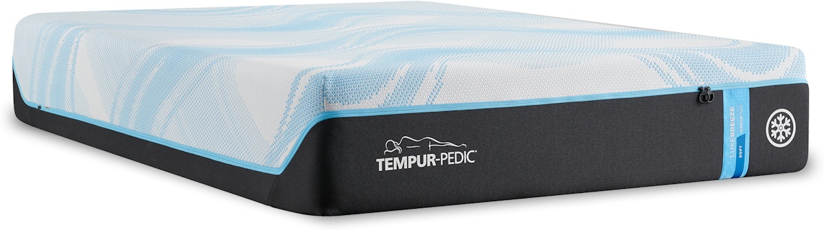 ProBreeze Hybrid-Med Soft King Mattress w/Ergo® 3.0 Powered Base by  Tempur-Pedic