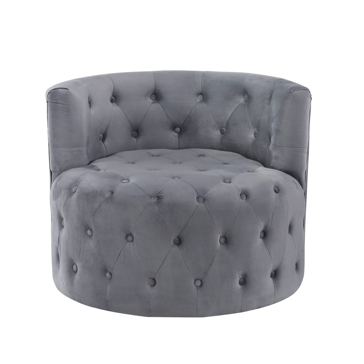 Homelegance Swivel Chair 1290GY-1