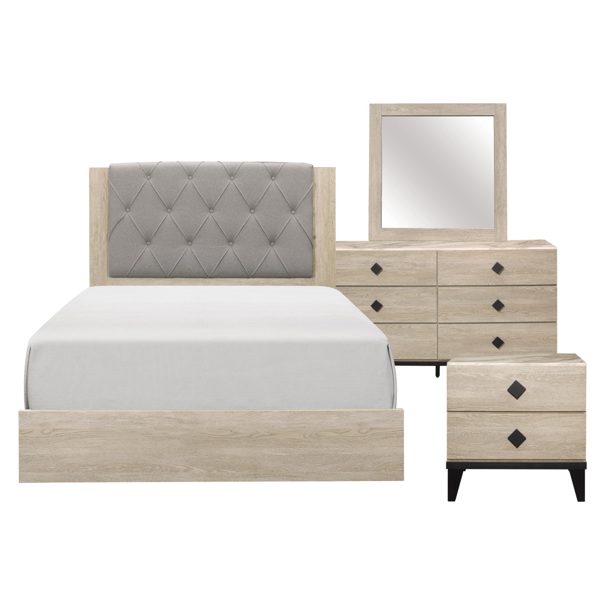 Homelegance 4pc Set (QBNSDRMR) 1524-1KIT4