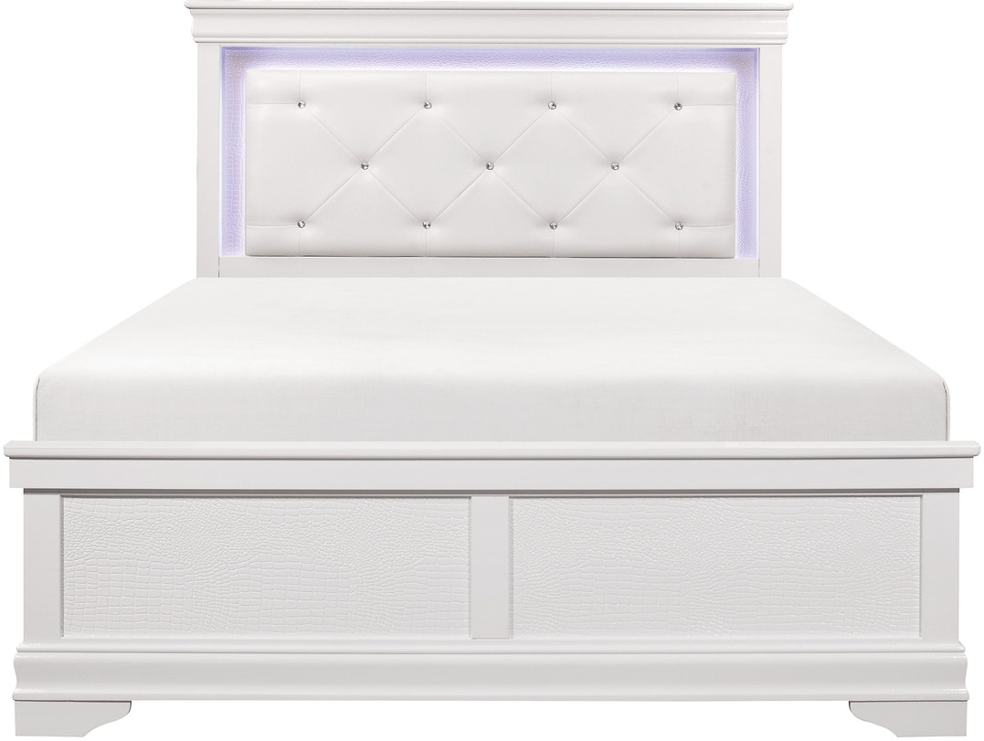 Homelegance Bedroom Full Bed With Led Lighting 1556WF-1KIT - Furniture  Market - Austin, TX