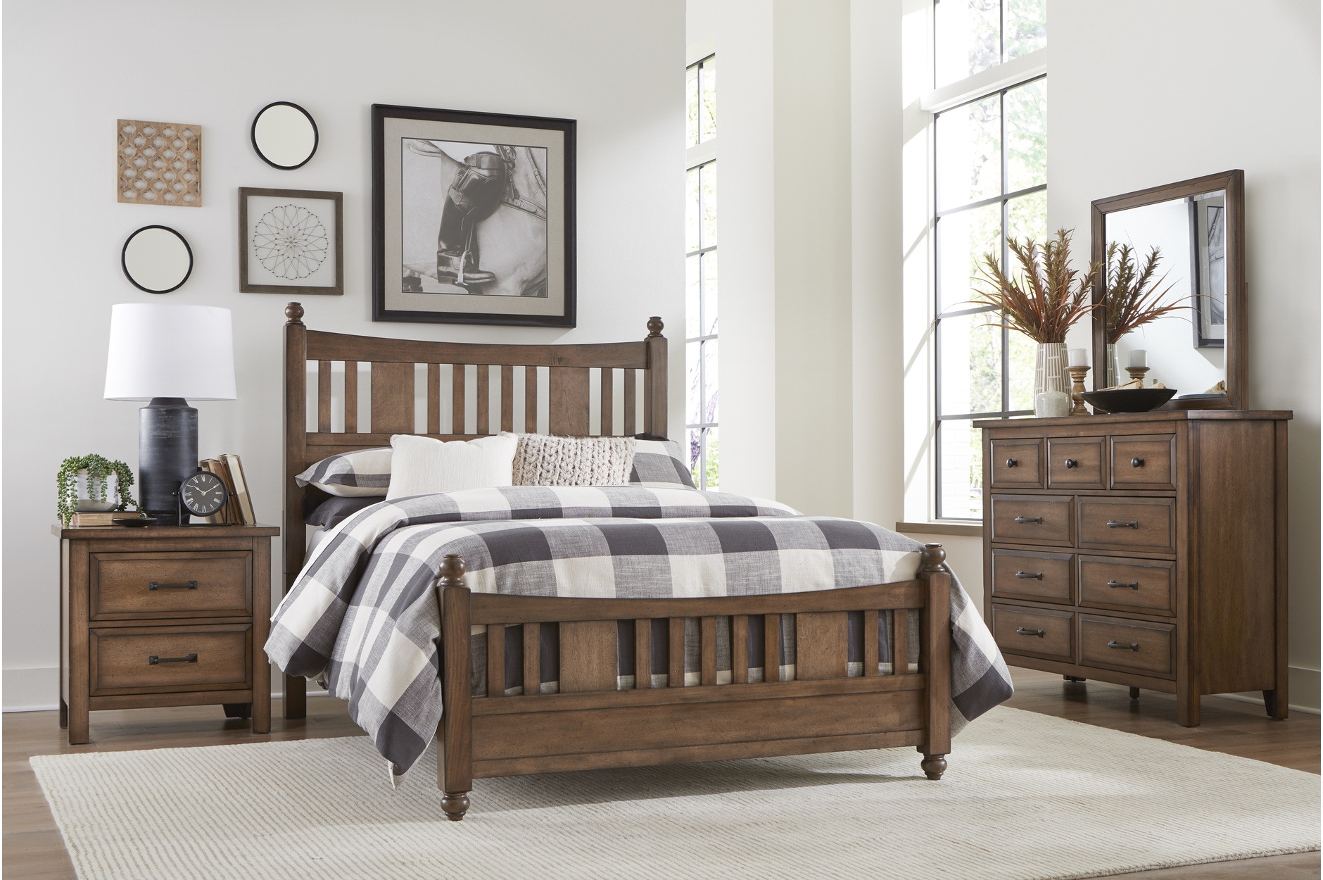 Homelegance Bedroom Queen Bed 15841KIT 15841KIT Woodstock Furniture & Mattress Outlet