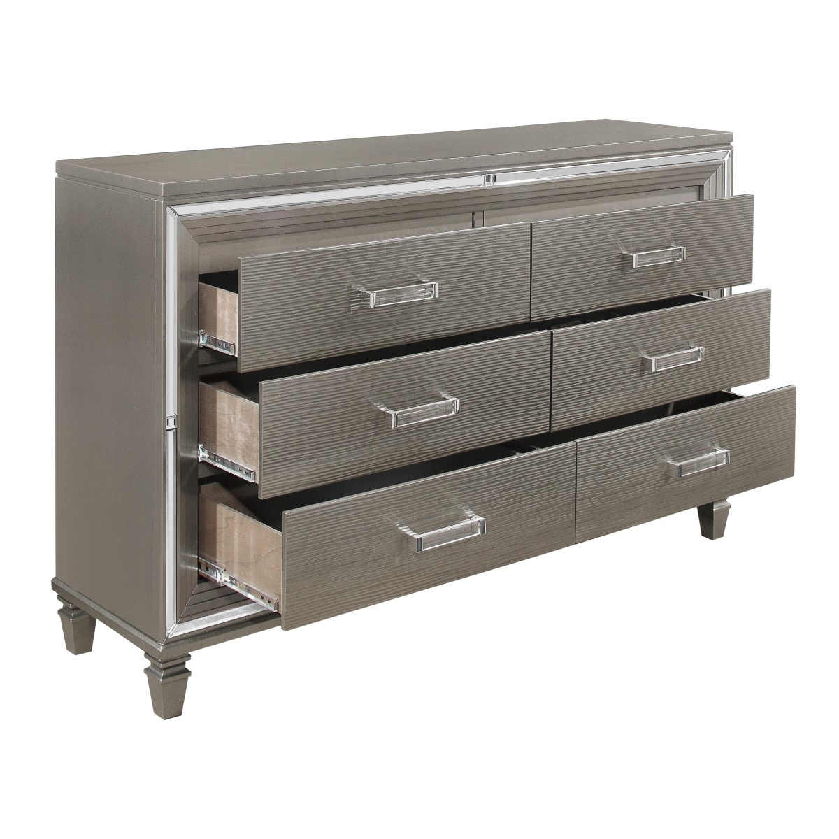 Dresser with deals hidden jewelry storage