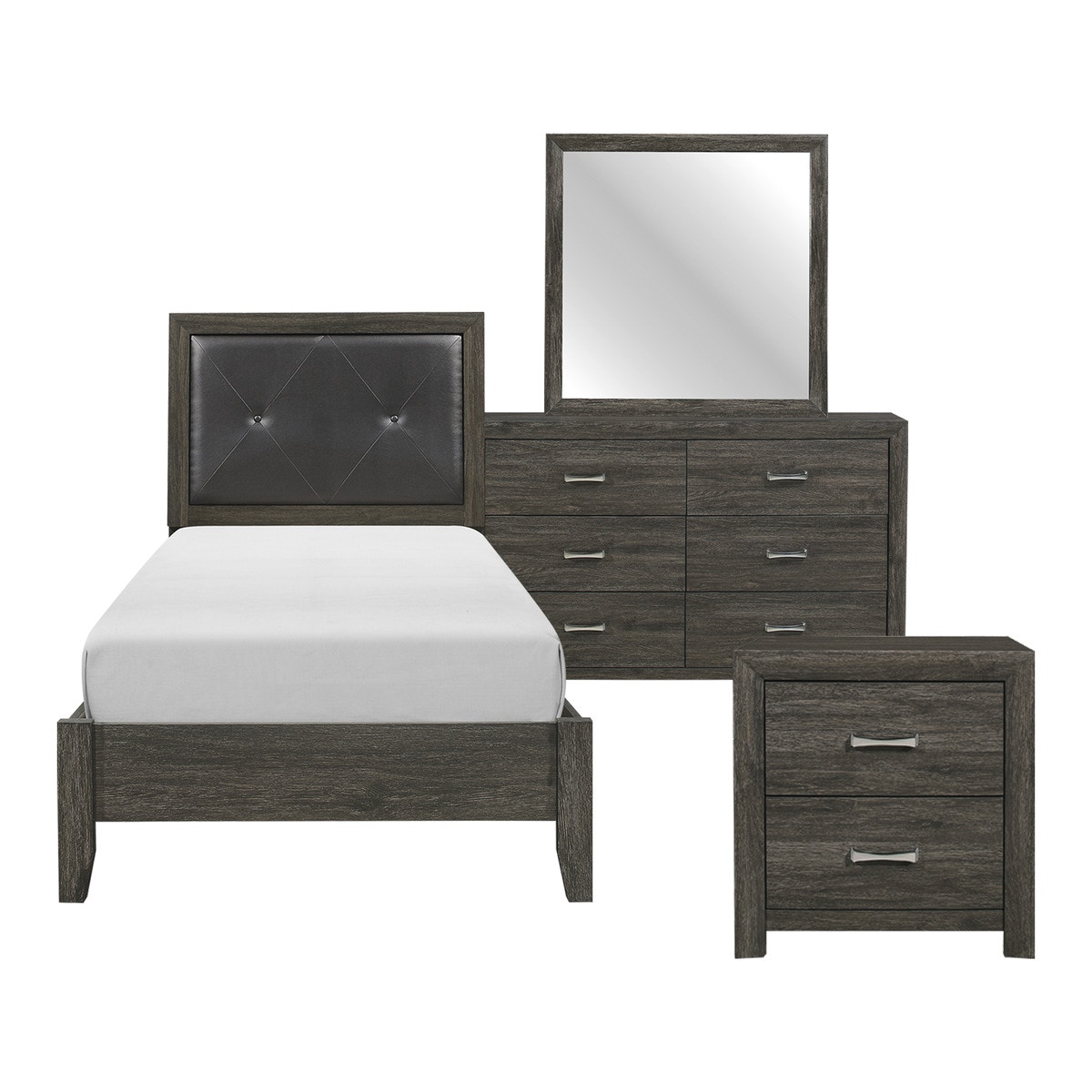 Homelegance 4pc Set (TBNSDRMR) 2145TNP-1KIT4