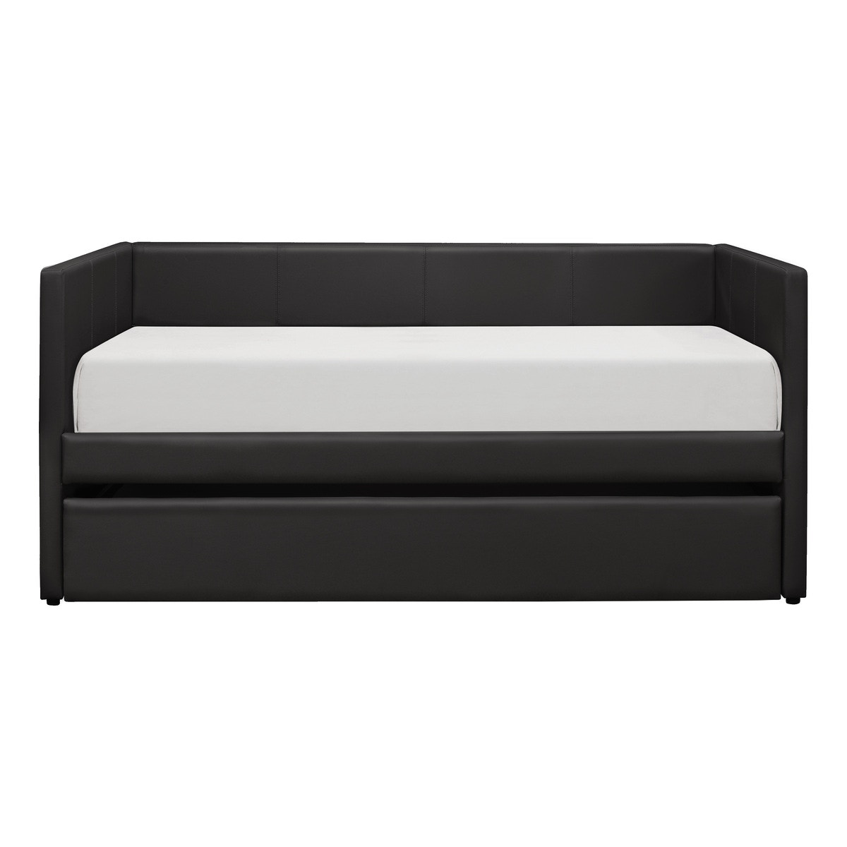 Homelegance Bedroom Daybed \U0026 Trundle Rails \U0026 Back, Black ...