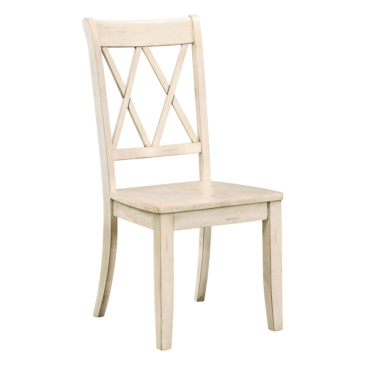 Homelegance Side Chair, White 5516WTS