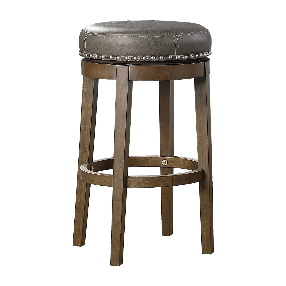 Grey round bar stools discount