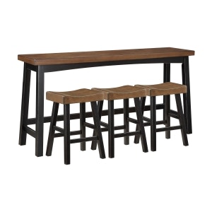 Homelegance 4-Piece Pack Counter Height Set 5687BTT-364P