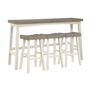 Homelegance 4-Piece Pack Pub Height Set 5687WTT-424P