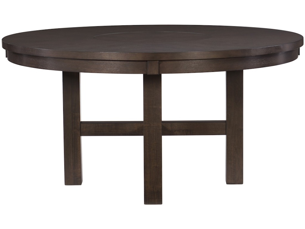 Homelegance Dining Room Round Dining Table With Lazy Susan 5718 60kit Payless Furniture Great