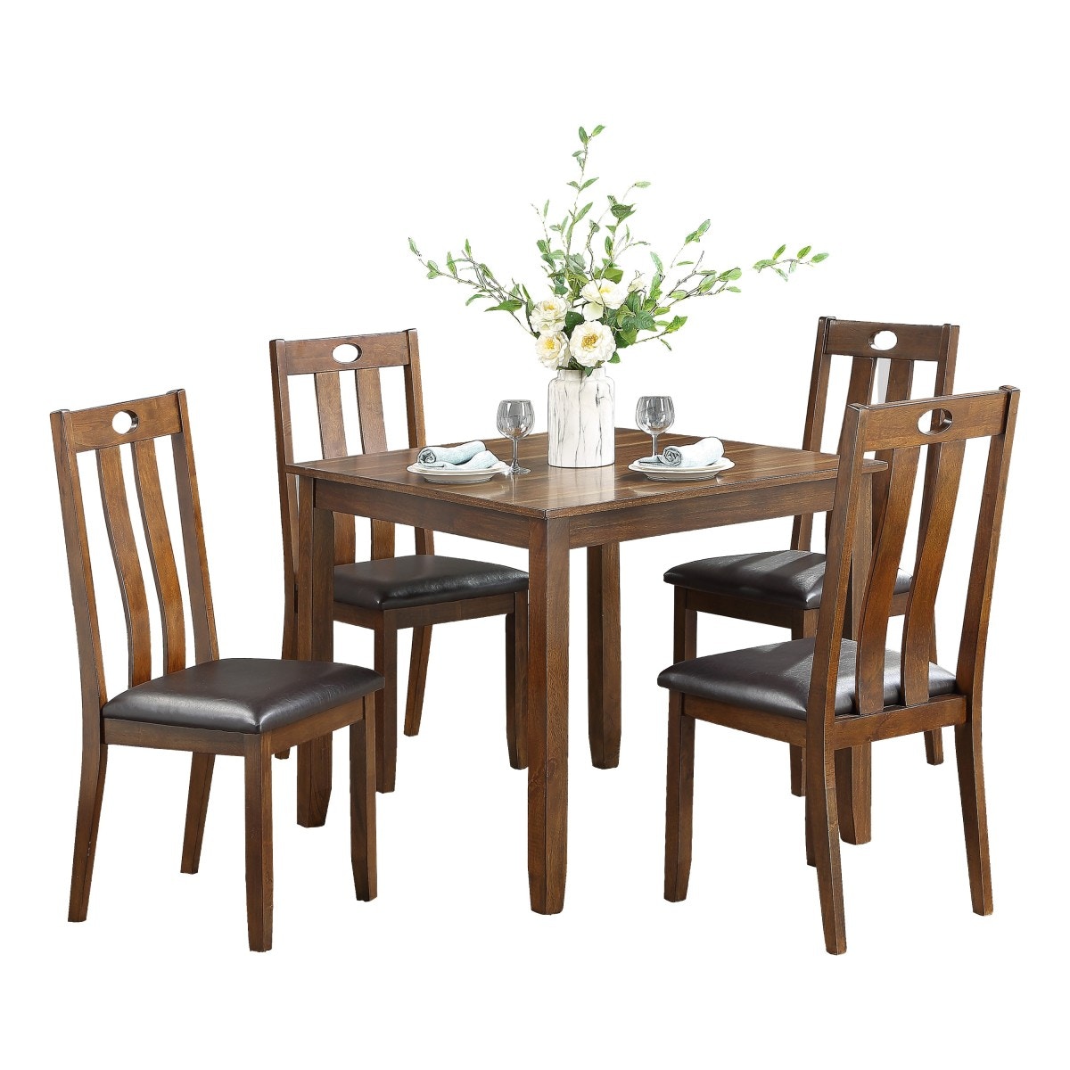 Homelegance Casual Dining 5 Piece Pack Dinette Set 5746