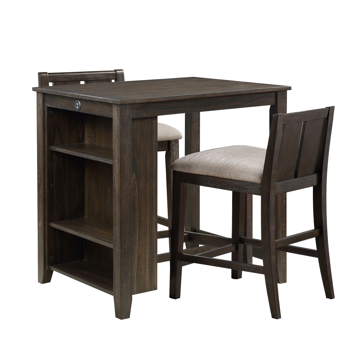 3 piece counter discount height dining set