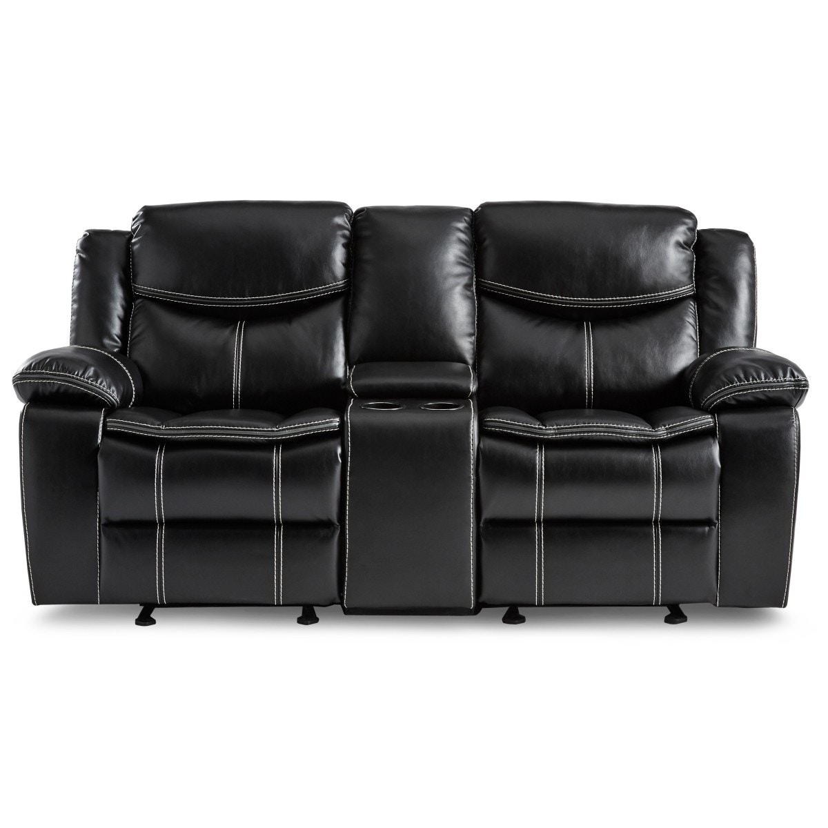 Double best sale glider recliner