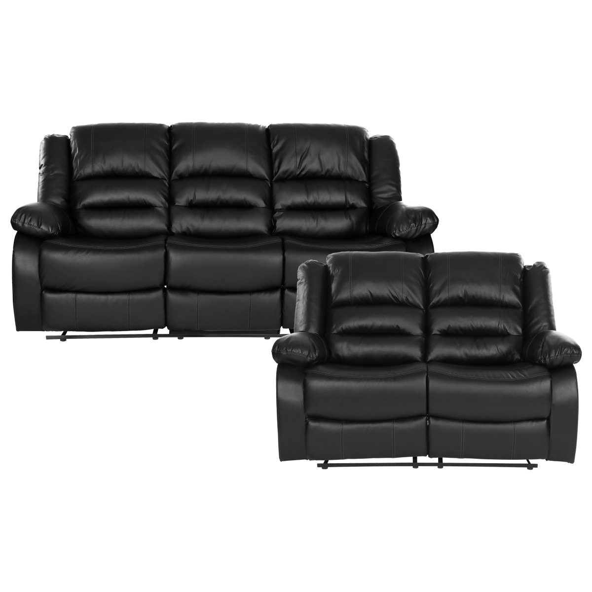  2pc Set: Sofa, Love 