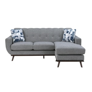 Homelegance Reversible Sofa Chaise 8341GY-3SCRV
