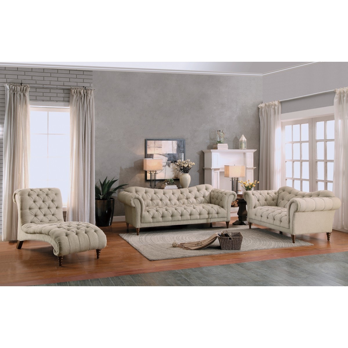 Homelegance Living Room Chaise 8469-5 - Furniture Market - Austin, TX