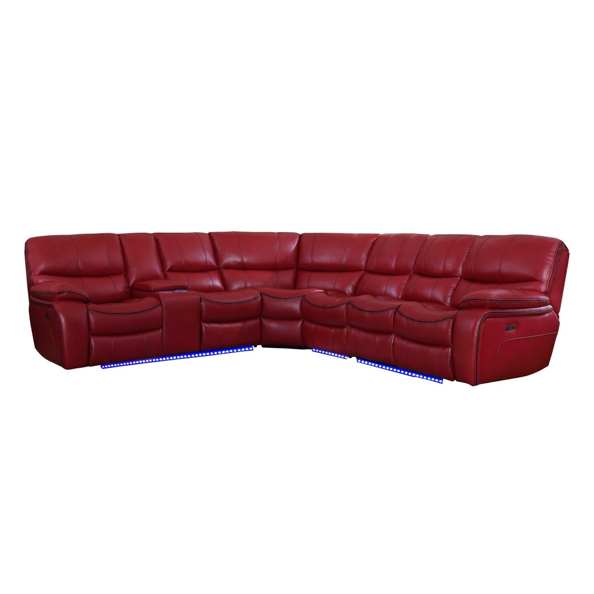 Pecos modular reclining sectional deals by homelegance