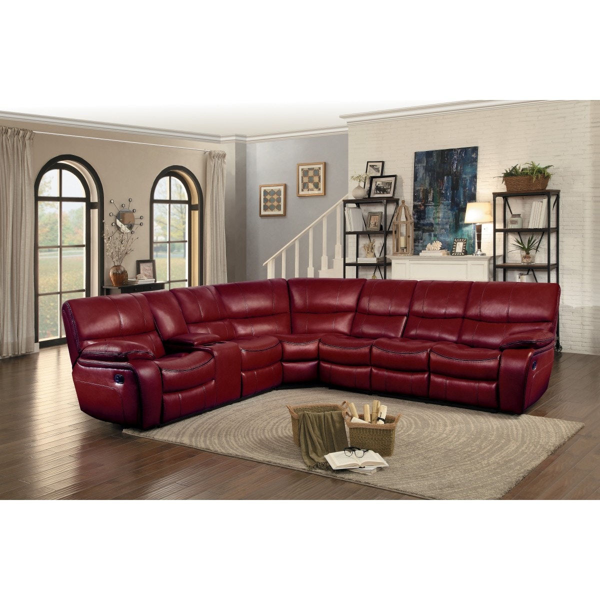 Pecos modular reclining sectional by homelegance new arrivals