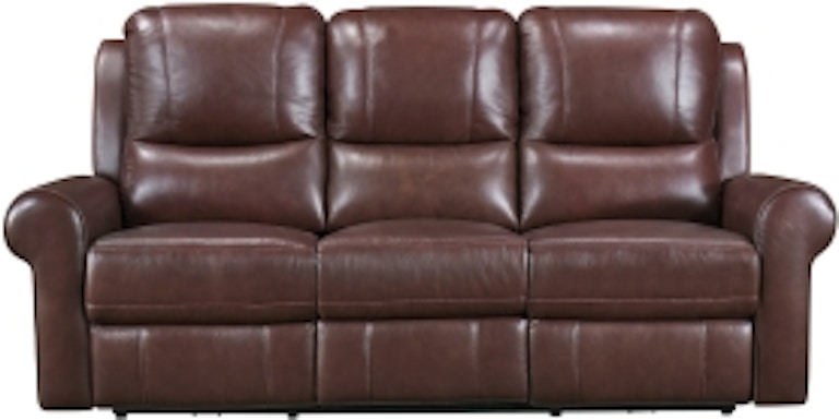 Homelegance Power Double Reclining Sofa with Power Headrests 8546BR-3PWH
