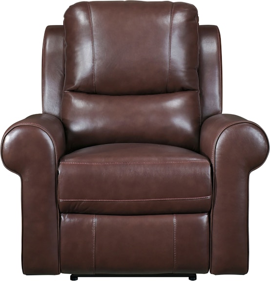 Homelegance Power Reclining Chair with Power Headrest 8546BR-1PWH