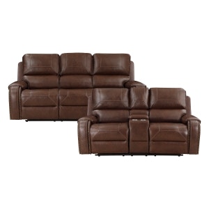  2pc Set: Sofa, Love 