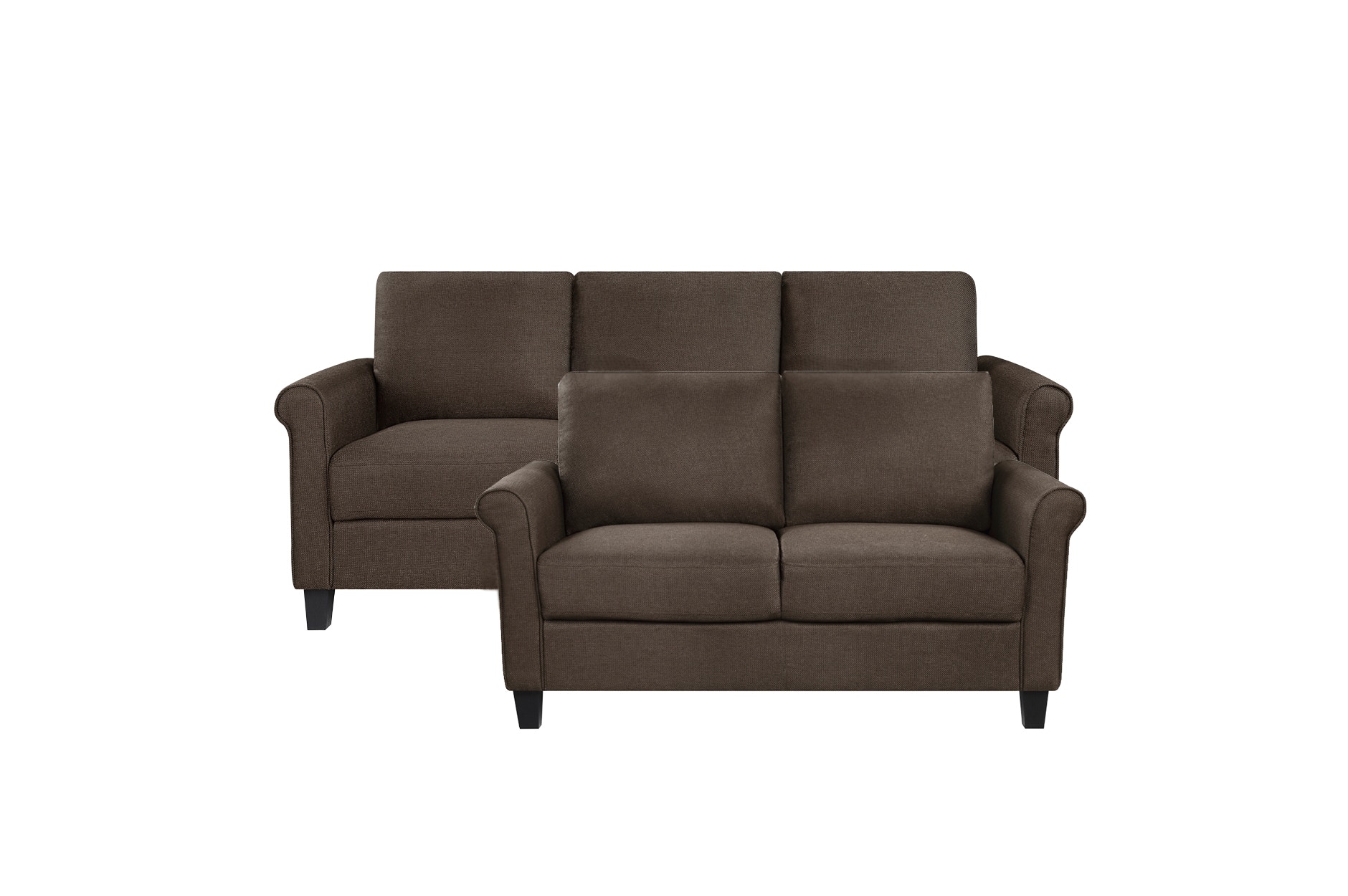  2pc Set: Sofa, Love 